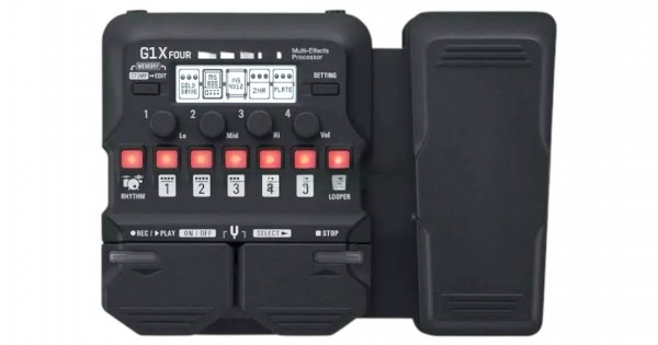 ZOOM G1X Four Guitar Multi-Effects